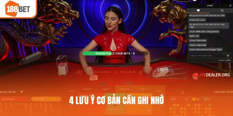 Mẹo Chơi Rồng Hổ - Bỏ Túi 5+ Bí Quyết Đặt Cược Hay 4 Lưu ý cơ bản cần ghi nhớ