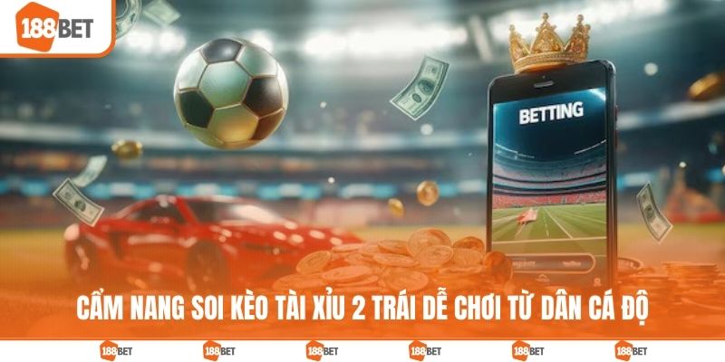 Cẩm nang soi kèo tài xỉu 2 trái dễ chơi từ dân cá độ