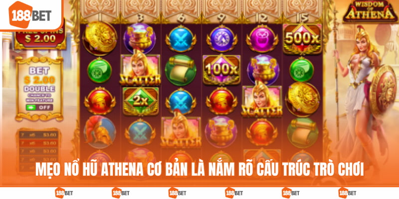 Mẹo nổ hũ Athena cơ bản là nắm rõ cấu trúc trò chơi