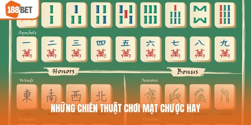 Những chiến thuật chơi mạt chược hay