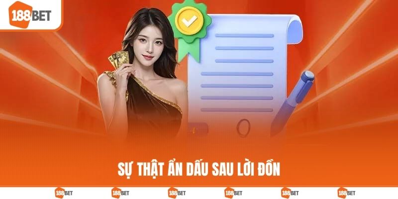 Sự thật ẩn dấu sau lời đồn