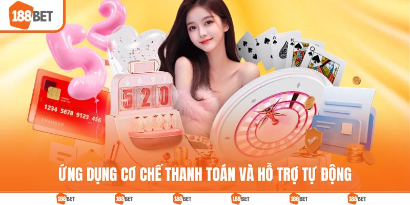 Ứng dụng cơ chế thanh toán và hỗ trợ tự động